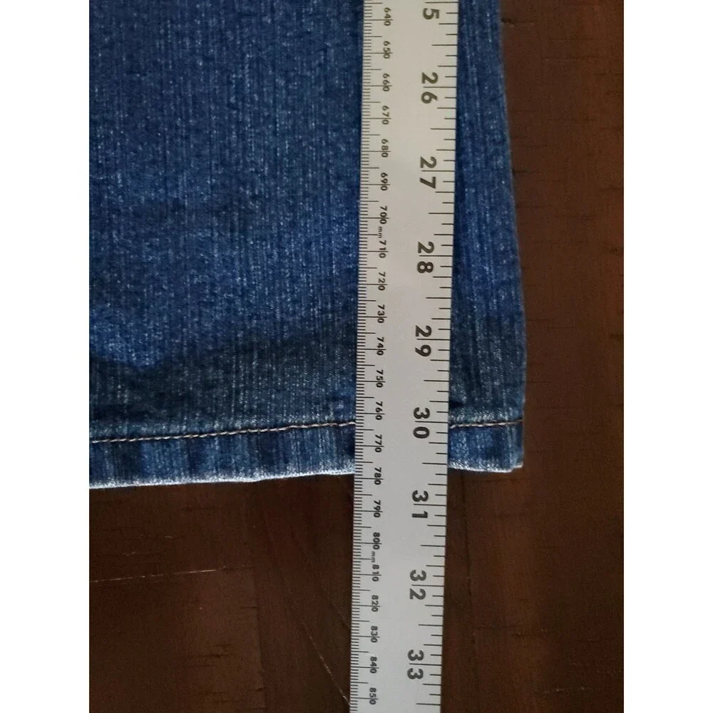 Nine West Women's Bootcut Stretch Blue Jeans - Size 8
